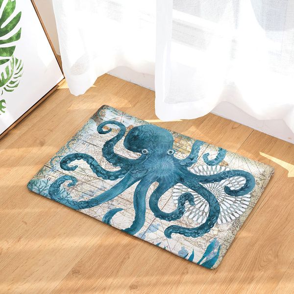

decoruhome marine waterproof anti-slip floor mat ocean sea ocs carpets bedroom rugs decorative stair mats home decor crafts