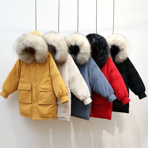 

winter new ladies warm thicken winter peach skin velvet long heavy hair down jacket bread jacket 8819, Black