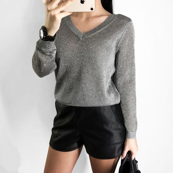 

sweaters woman designer sweater women new fashion spring women v neck solid color long sleeved sweater casual drop shipping good quality, White;black