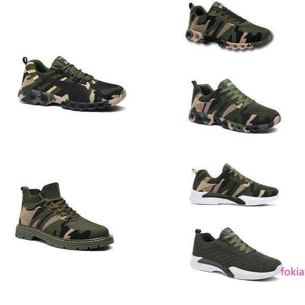 

ale 2020 no-brand designer shoes men women running shoes camouflage army green outdoor trainer siez 36-44 style 29