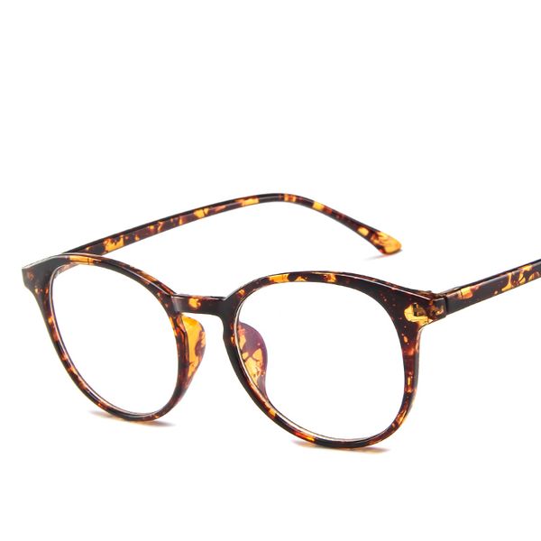 

wholesale-glasses frame of round frame restoring ancient ways can match myopic smooth lens tide new sttransparent jelly lubricious, Black