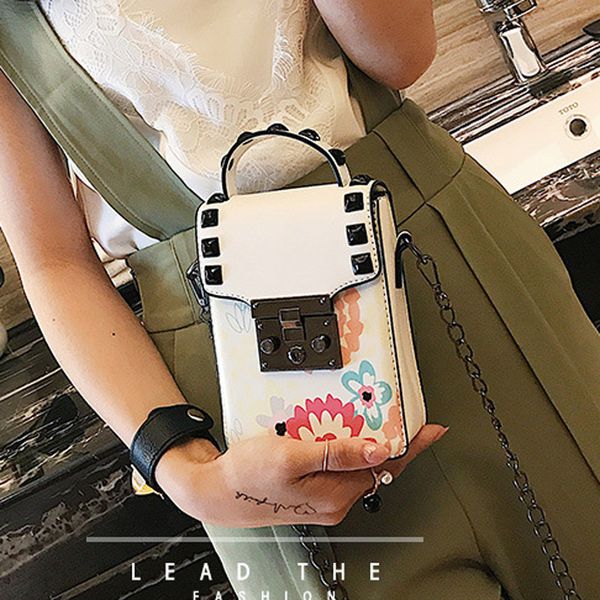 

ocardian handbag new fashion bag for women printing rivet chain shoulder bags ladies campus style crossbody bags dropship a30