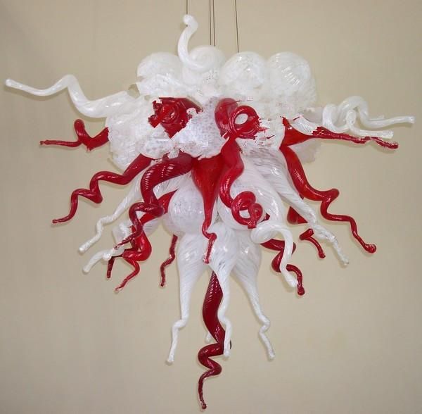 

100% mouth blown ce ul borosilicate murano glass dale chihuly art conference pendant work lamp office lamp