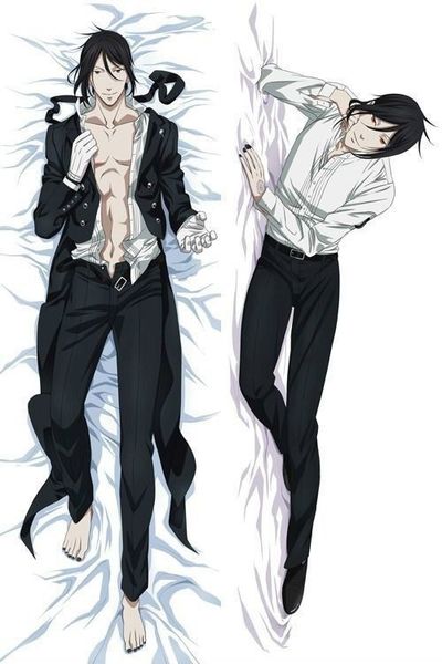 Pillow Case Japanese Anime Black Butler Sebastian Michaelis Ciel