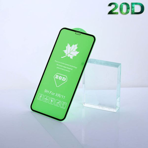 

20D Tempered Glass for IPhone 11/11Pro/11 ProMax X/Xs XR XSMax 7P/8P 7/8 20D Anti-Scrath Front Screen Protector Full-Screen Steel Film