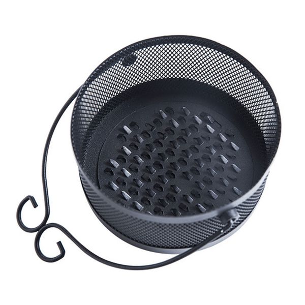 

safe heat resisting mosquito coil box tray sandalwood home fire prevention vintage garden ember holder hanging large iron art
