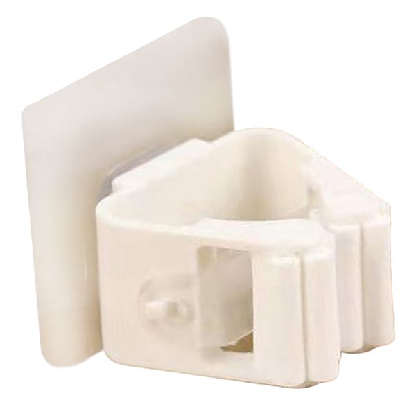 

10x bathroom mop hooks plastic mop holder adjustable pulley clip heavy-duty