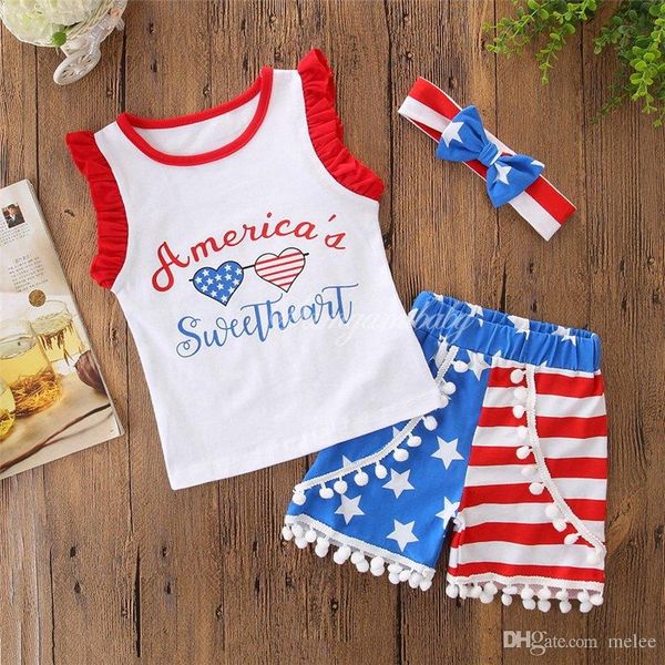 Little Boys Summer Clothes Set Cotton Short Sleeve Tee and Shorts Outfits