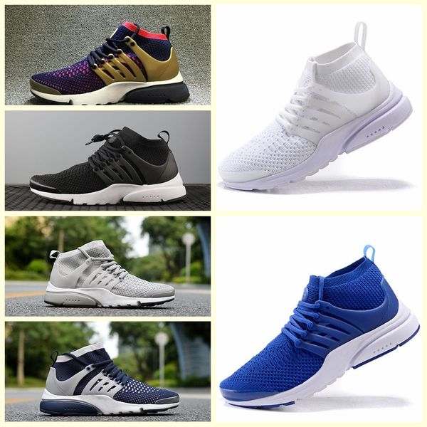 

npsth1 2019 presto men running shoes quality ultra qs black white sports shoes airscushion prestos women trainer sneaker size36-45