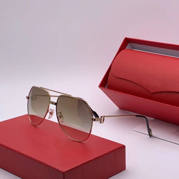 

men pilot sunglasses gold mirror lens 61mm oculos de sol fashion sun glasses shades new with box, White;black