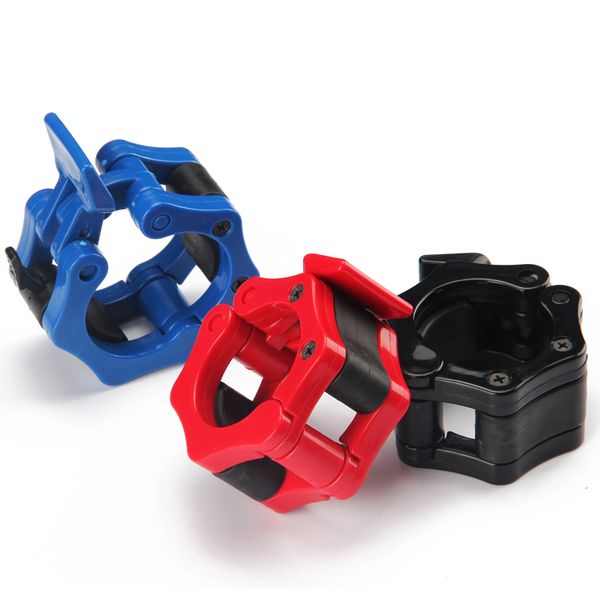 

1 pair dumbbells barbell clamps collars lock fitness musculation standard spring collars weightlifting dambil gym jaw