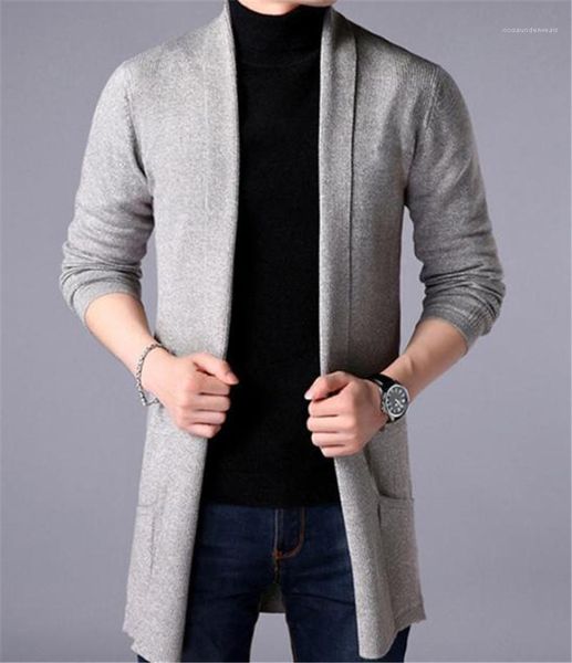 

fashion slim pocket mens cardigan coats casual long sleeve males clothing solid color mens designer sweaters, White;black