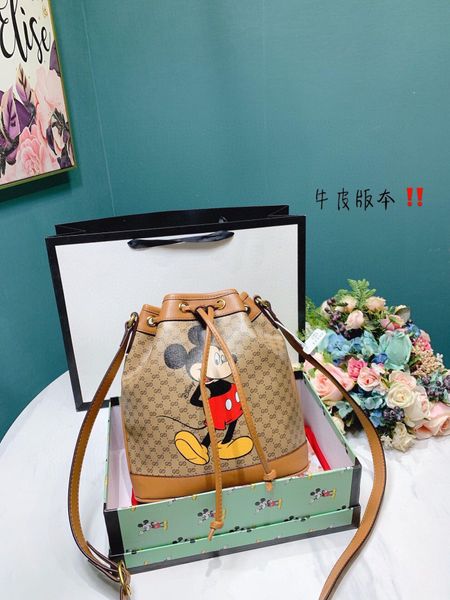 

designer handbag mickey bucket bag handbag wallet designer backpack sac à main card holder suitcase duffle bag