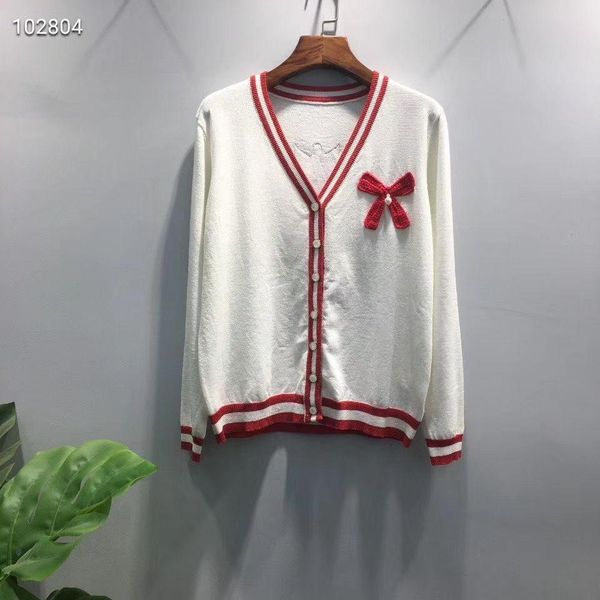 

новые прибыл женщин куртка пальто kntting модных вышивка бисером роскошные весна 2020 инс оптовая бесплатная доставка горячей, White