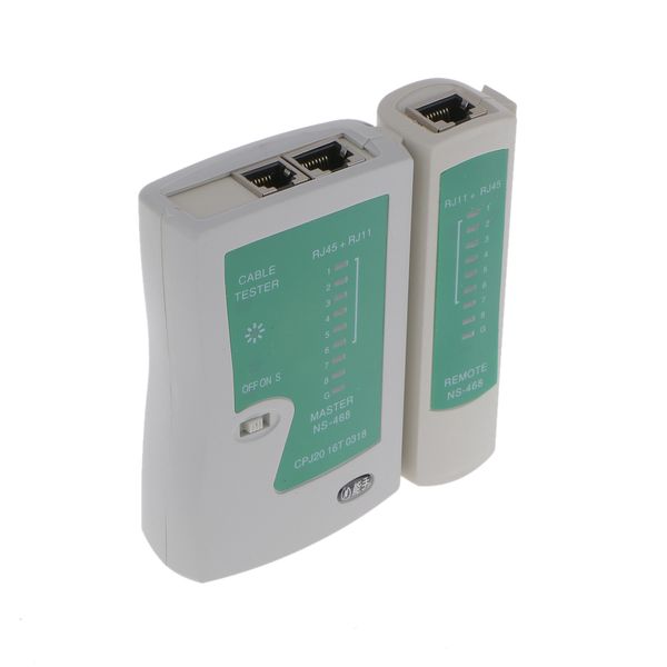

rj45 rj11 cat5 cat 6 utp network lan phone cable tester test tool pc