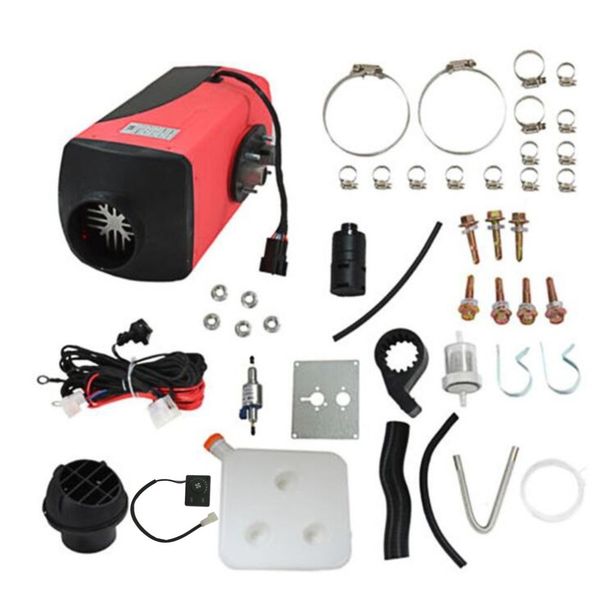 

new 5kw 12v oil fuel heater professional air parking heater low emissions universal heating device for car trucks boat bus