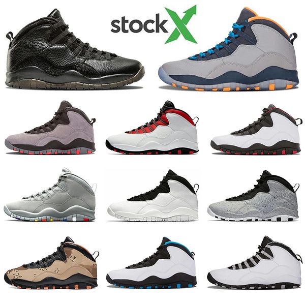 

with socks air jordan retro 10 10s seattle steel westbrook class of 2006 fusion basketball shoes chicago bobcats sneakers 40-47, White;red
