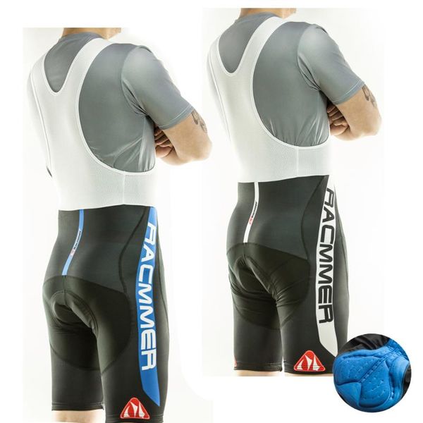

racmmer new cycling bib shorts men bike ropa ciclismo moisture wicking bicycle riding shorts 3d gel padded bib pants #bd-03