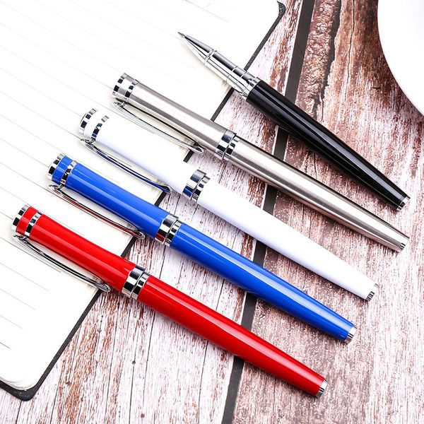 

luxury metal custom string black gel ink pen with logo fancy office business signature ballpoint stationary christmas material