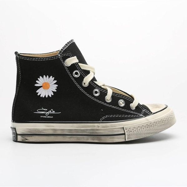 

2019 new gd x peaceminusone skateboarding chuck 1970 fashion designer black daisy mens women classic 1970s casual canvas shoes size 35-44