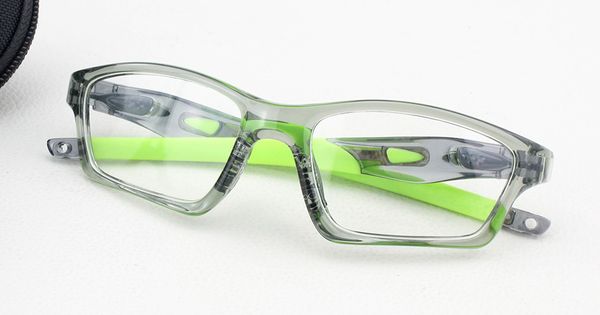 

wholesale-men women sunglasses frames optical sports eyeglasses frame 8031 in box case, Silver