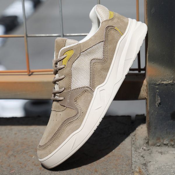 

sneakers sneaker new man mens summer breathable mens trend fashion casual athletic leather men style shoes, Black