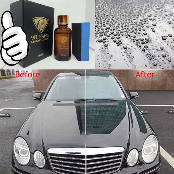

liquid glass 9h nano hydrophobic ceramic coating car polish anti-scratch auto protector
