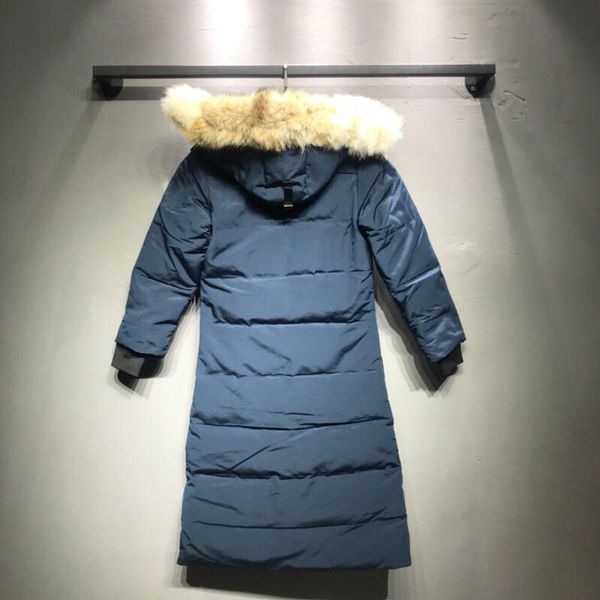 

canada mens classic designer jacket goosedown fashion brand boutique high end down jacket casual wild simple slim long hooded coats womens, Black
