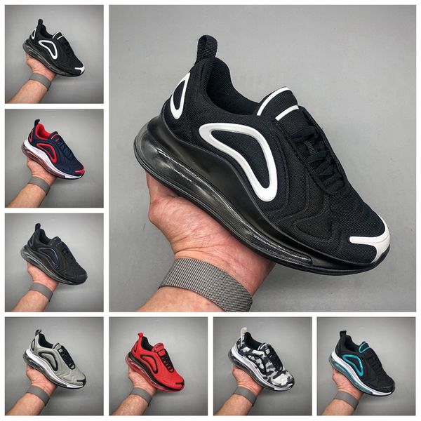 

big kids running shoes children boy girls casual trainers maxes designer sneakers sports air outdoor baby basketball shoes size 28-35, Black