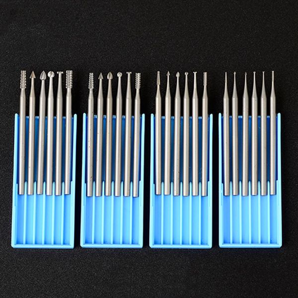 

olive carving knife micro-knife engraving machine set 6pcs 2.35mm diameter burs for dremel rotary tool microcarving knife