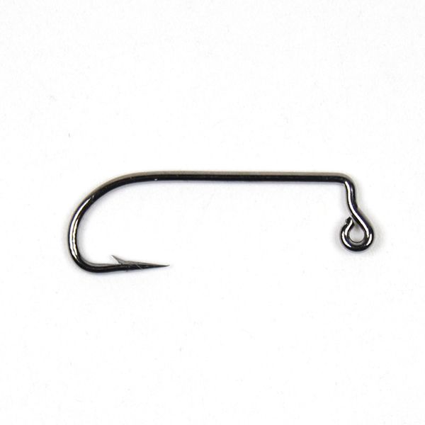 

100pcs #6 2x 90 degree jig hook tying hooks strong wire saltwater freshwater fish hook