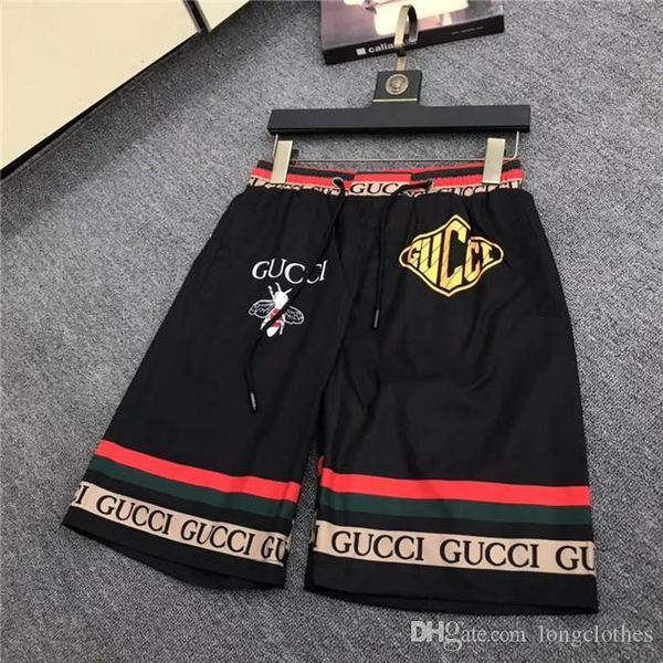 

2020 wholesale summer fashion mens shorts new designer shorts short quick drying short printing board beach pants mens breathable short, White;black