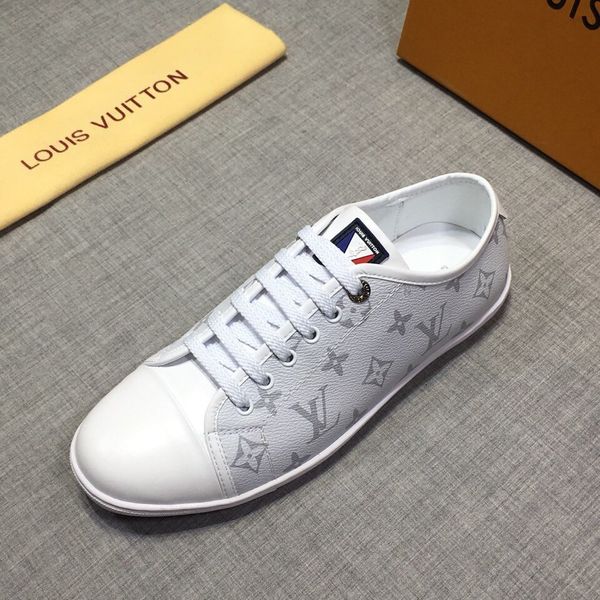 

high-end luxury men's casual sneakers australian fashion design brand platform men's shoes vintage pattern size: 38-44 xhrd, Black