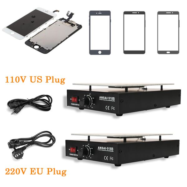 

lcd heating platform metal removal phone repair machine auto heat smooth plate screen separator lcd separator