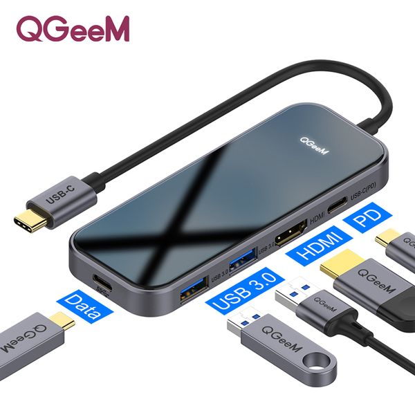 

usb-концентратор c для macbook pro нескольких usb 3.1 концентратор тип c адаптер 3,0 концентратор hdmi pd для ipad pro otg splitter зарядный