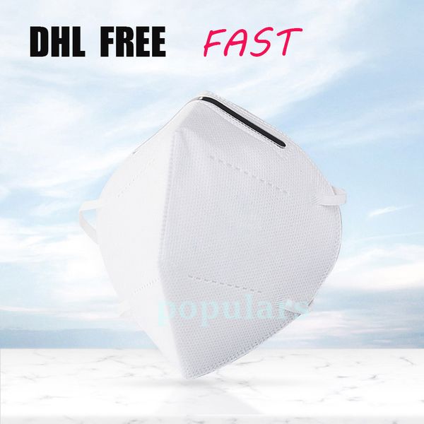 

disposable respirator masks breathable safety face masks kn95 type 4 layer reusable dustproof masks for anti-fog outdoor activities