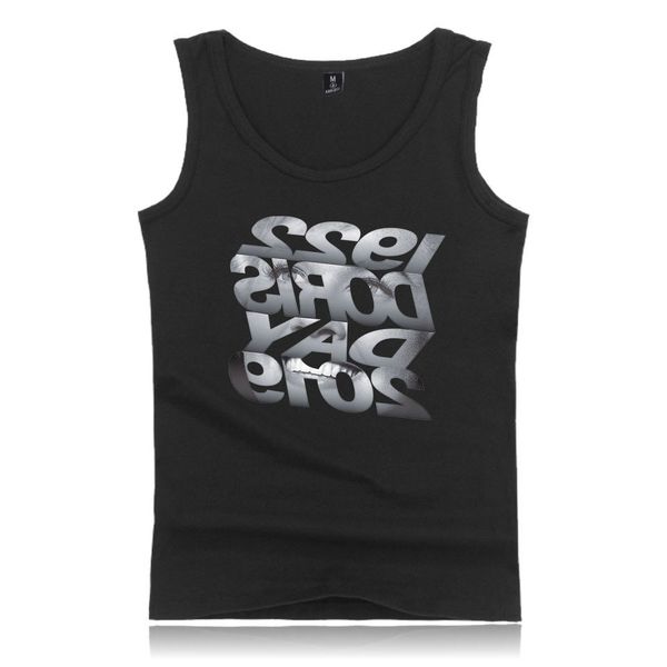 

wear doris Â· day trend leisure time men's style vest, Black;green