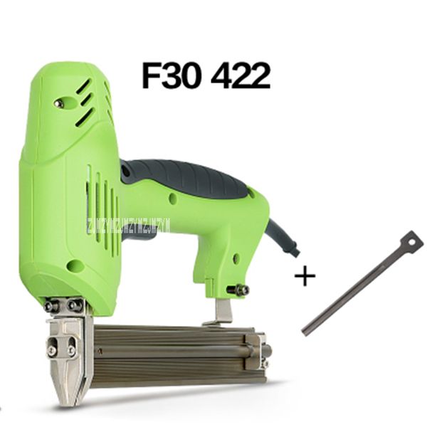 

new f30 422 electric nail gun portable woodworking tools household double-use u-shape straight nail gun 40pieces/min 220v 2000w