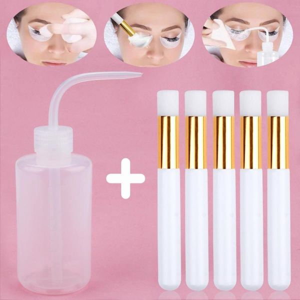 

false eyelashes eyelash cleaning brush extensions applicator washing bottle eyebrow remover skin care makeup tool