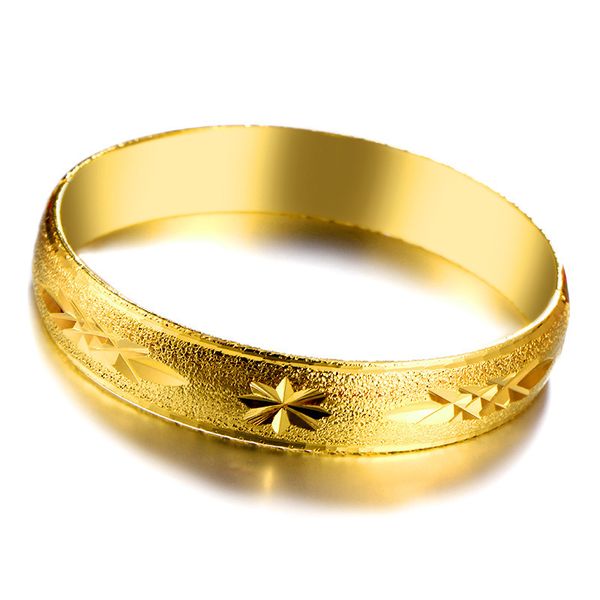 

24k gold-plated bracelet european currency accessories do not fade women's buckle bracelet new style promotional gift jewelry wh, Silver