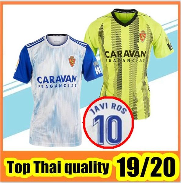 

Thailand 2019 2020 Real Zaragoza SHINJI KAGAWA #23 soccer jerseys 19 20 camisetas de futbol Home Away ZAPATER Suarez JAVI ROS Football Shirt