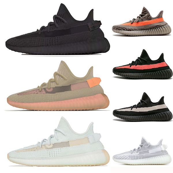 

2 0 v static semi frozen yellow cream white zebra butter beluga . kanye west sports designer seankers mens running shoes outdoor shoes