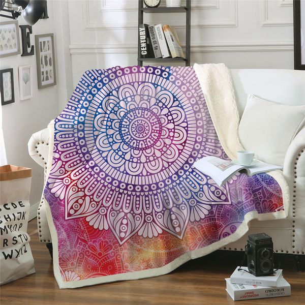 

flower throw blanket bohemian girly bedspread colorful sherpa plush bed blanket floral blue bedding