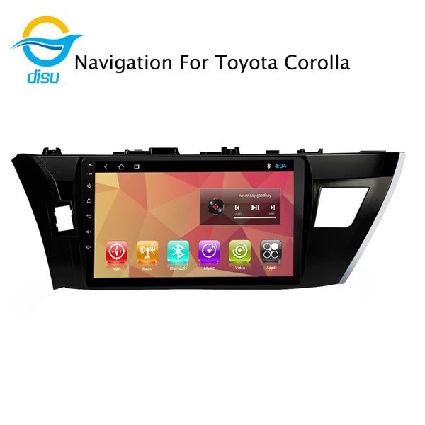 

car radio multimedia video player navigation gps android 8.1 9 inch support mirror link fortoyotacorolla2017-2013 car dvd
