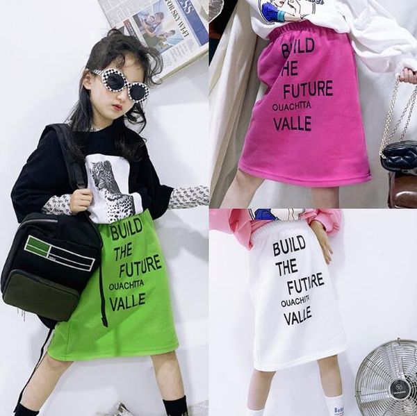 

2020 new wholesale girls cotton skirt spring fashion girls skirt 3-9t c883
