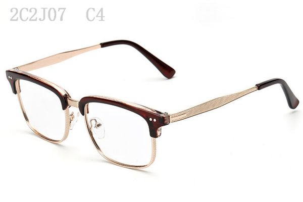 Atacado-óculos de armação lentes incolores Quadros de óculos para homens Eye Glasses Mulheres SpFrames Optical Moda óculos moldura 2C2J07