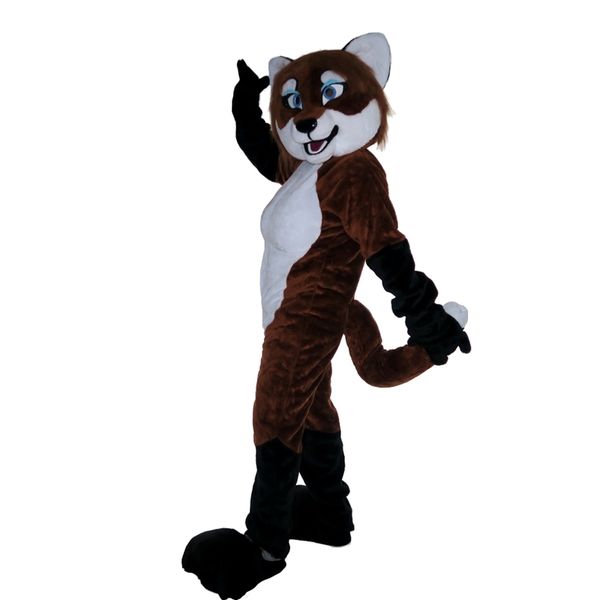 

fox mascot costume cartoon character size longteng (tm) 0025, Red;yellow