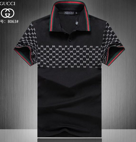 

sellingnew fashion brandpolofashion wolf men's t-shirt100% cotton poloshirt shirt men teel hip 3g designer striped polo shirt, White;black