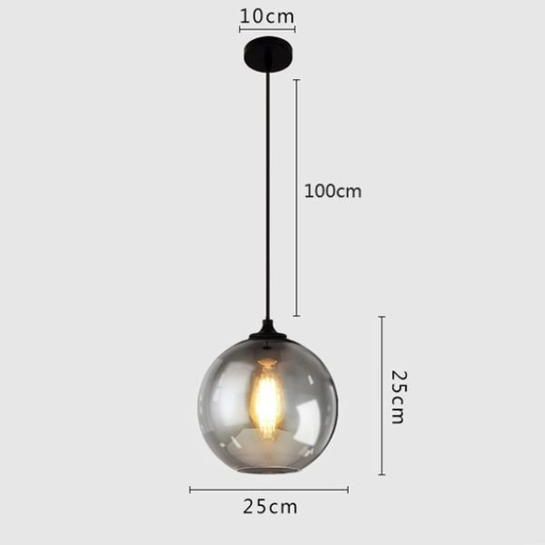 Dropshipping Nordic Modern Pendant Lights Designer Glass Pedant Lamps