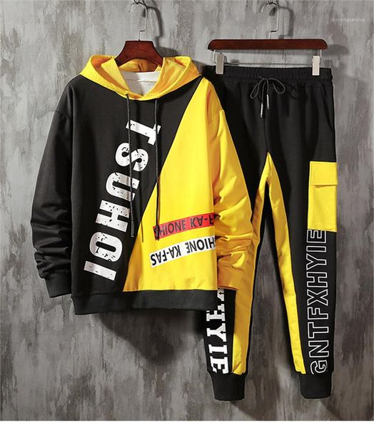 

pullover hoodies casual mens slim running suits luxury mens tracksuit designer letter printed, Gray